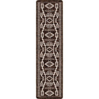 Image of an area rug, Cloudburst - Chocolate
