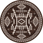 Image of an area rug, Cloudburst - Chocolate