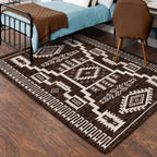 Image of an area rug, Cloudburst - Chocolate