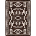 Image of an area rug, Cloudburst - Chocolate