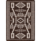 Image of an area rug, Cloudburst - Chocolate