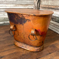 Copper Storage End Table