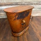 Copper Storage End Table