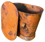Copper Storage End Table