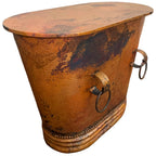 Copper Storage End Table