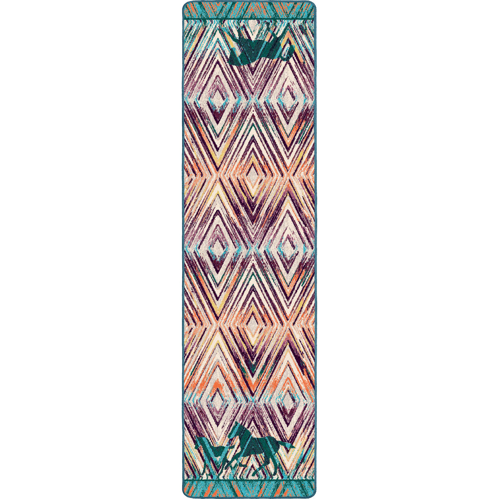 Image of an area rug, Cowboy Love OKA - Multi