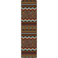 Image of an area rug, Cresting Fletcher - Rainbow
