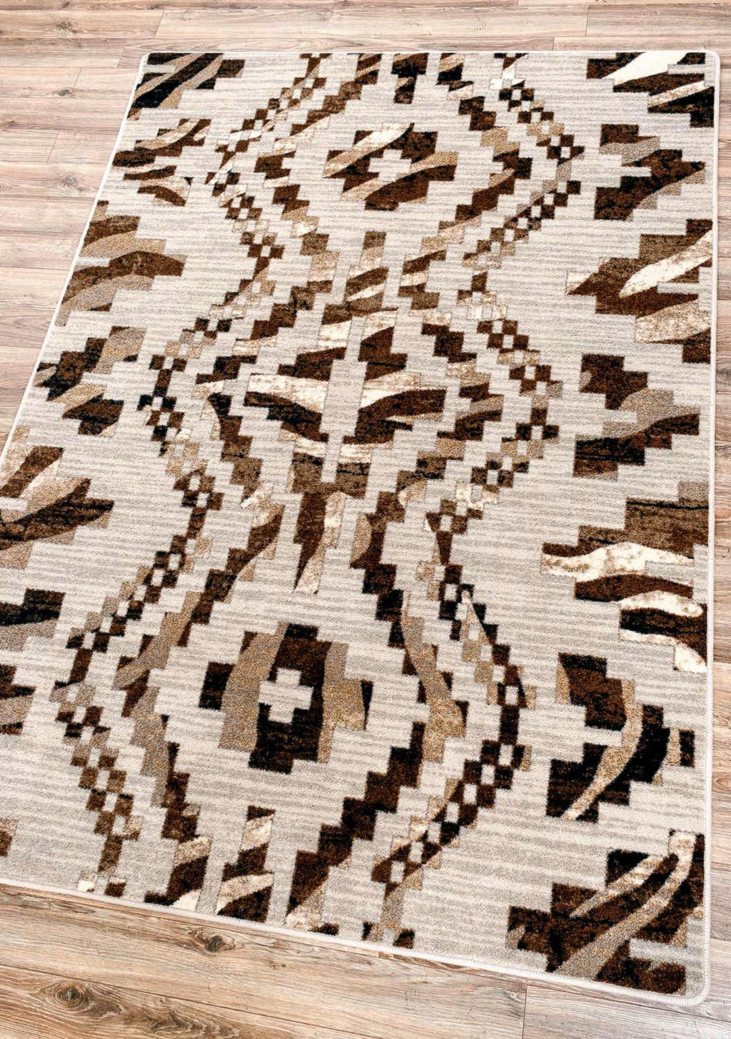 Image of an area rug, Curio Zebra - Natural