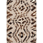 Image of an area rug, Curio Zebra - Natural