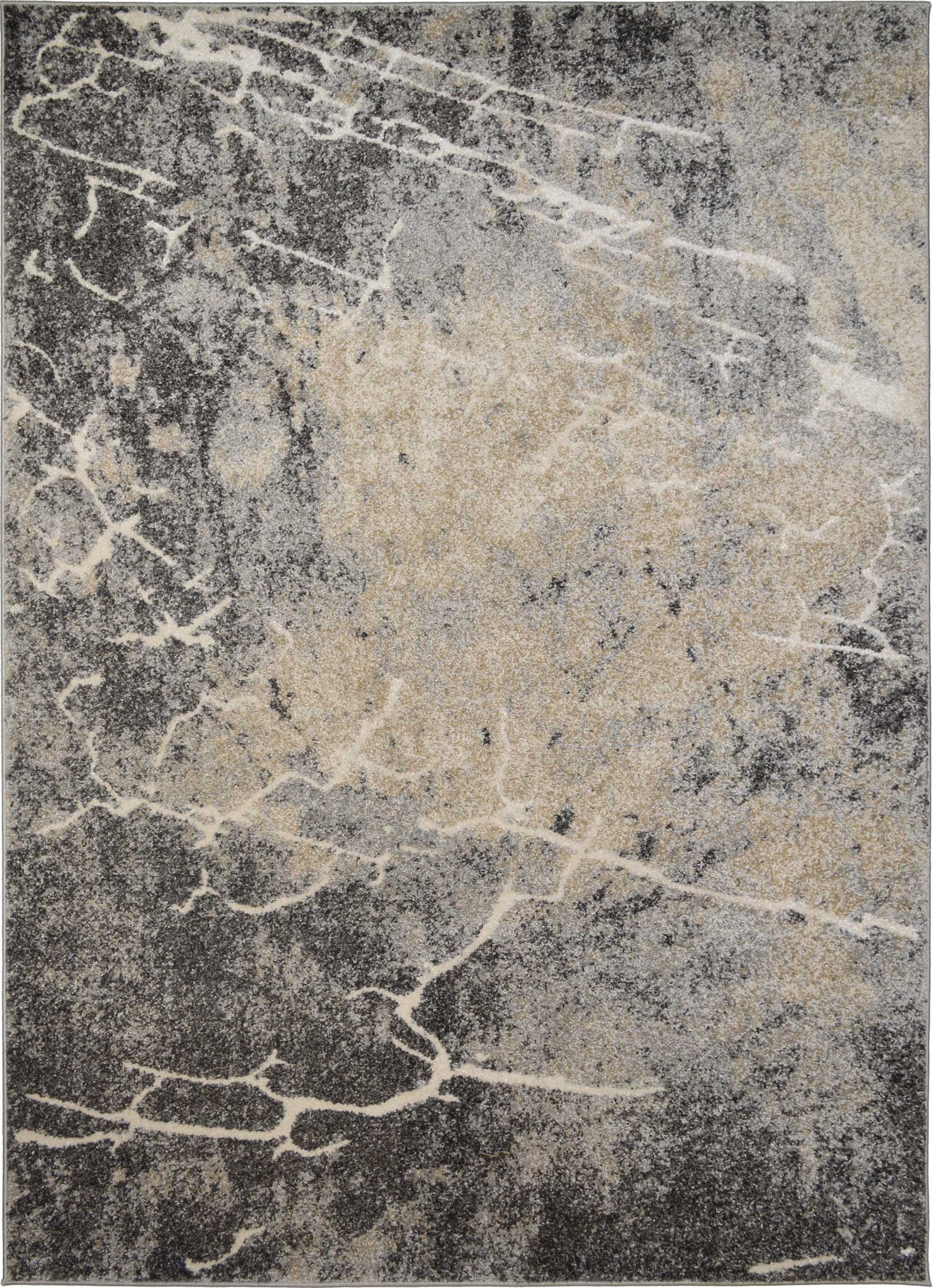 Denver Lightning Gray Area Rug