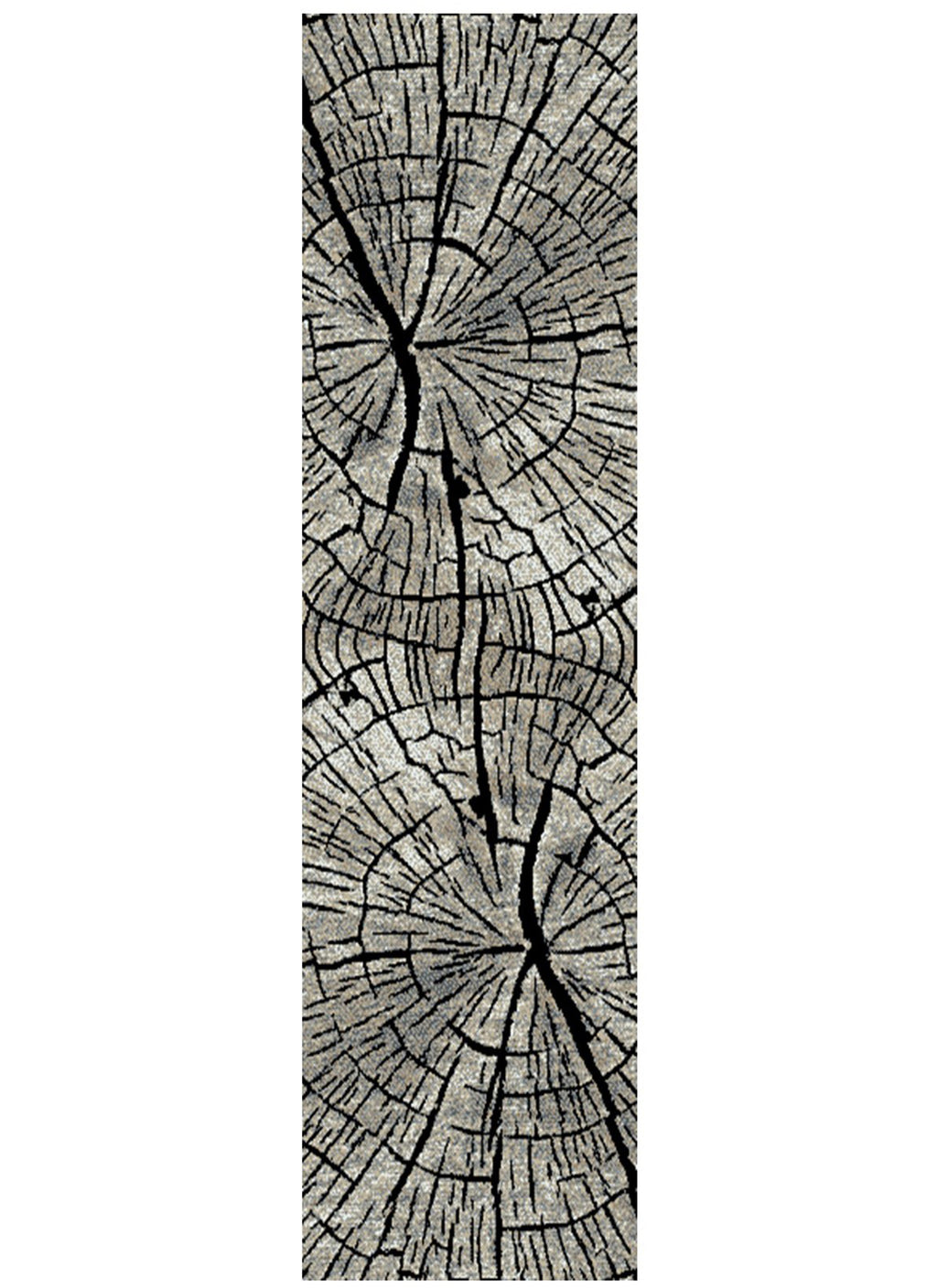 Denver Timber Gray Area Rug