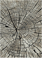 Denver Timber Gray Area Rug