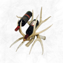 Load image into Gallery viewer, Antler Wine Bottle Holder