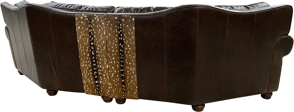 Axis Vintage Curved Sectional Sofa