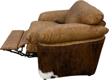 Load image into Gallery viewer, Big Boy Western Cowhide Oversized Leather Recliner