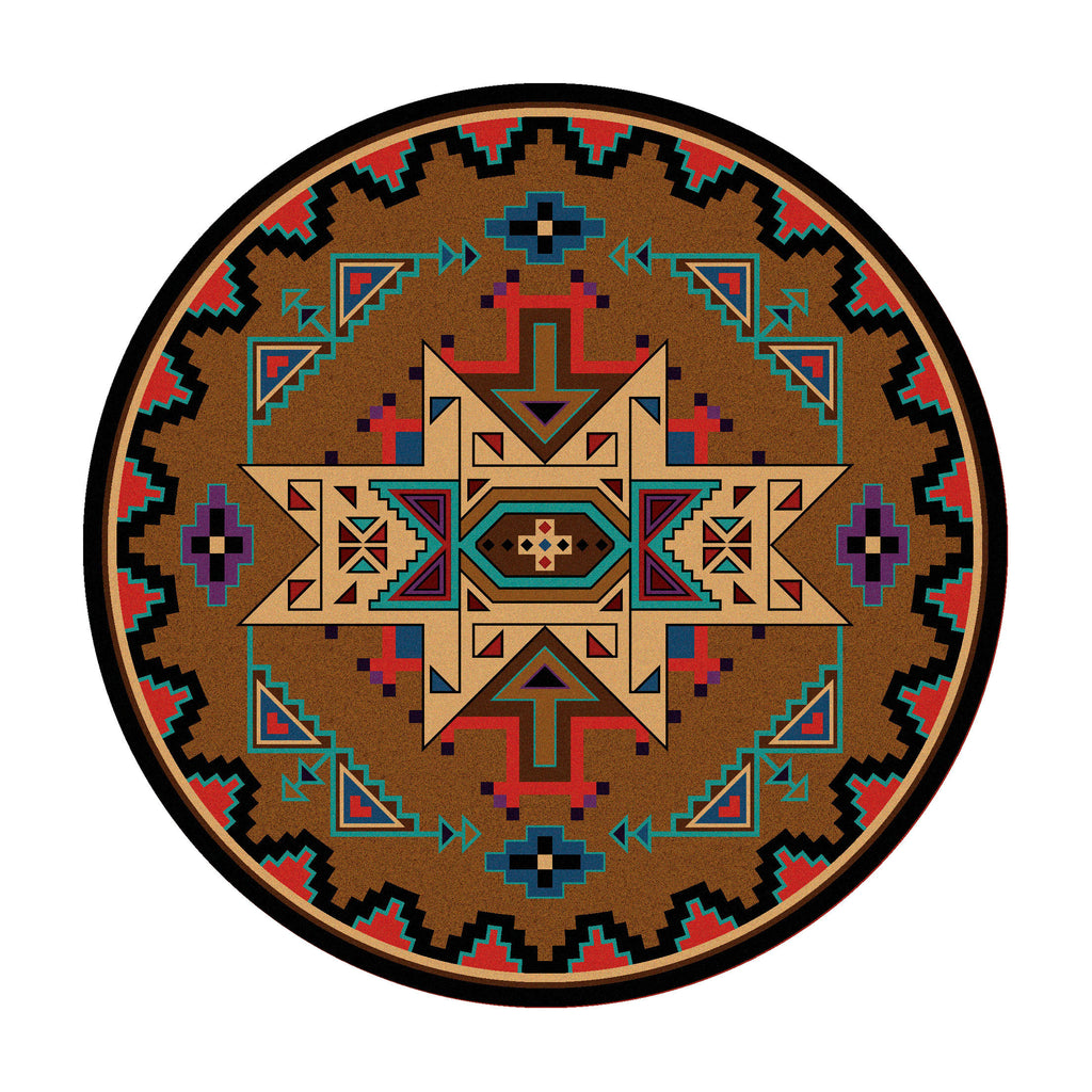 Image of an area rug, Deep Gorge - Bright