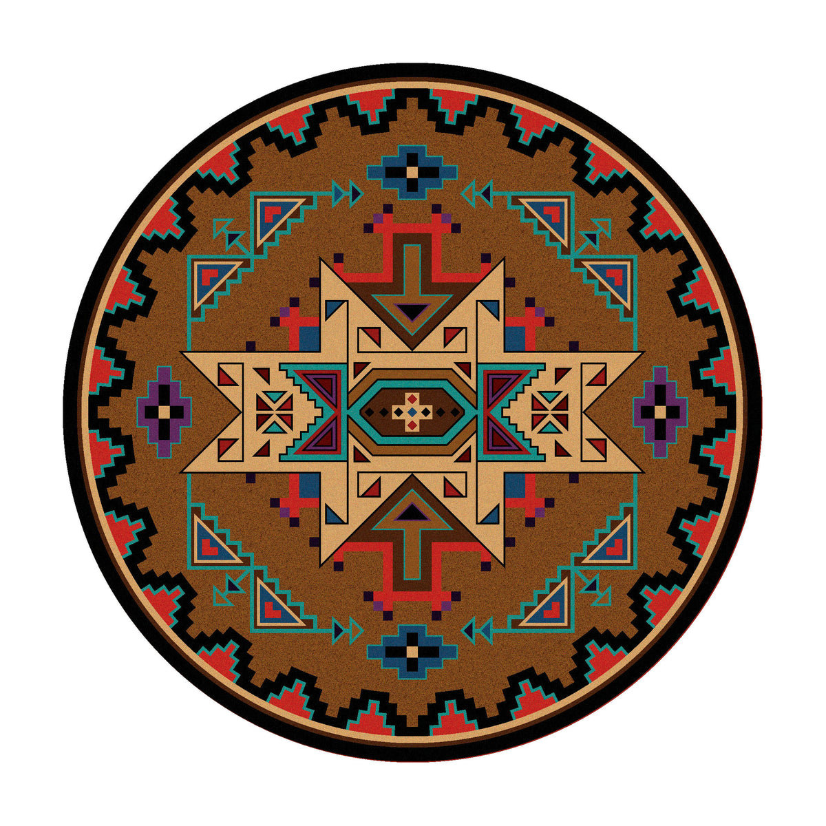 Image of an area rug, Deep Gorge - Bright