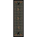 Image of an area rug, Deep Woods - Green