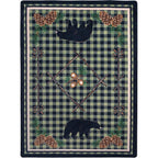 Image of an area rug, Deep Woods - Green