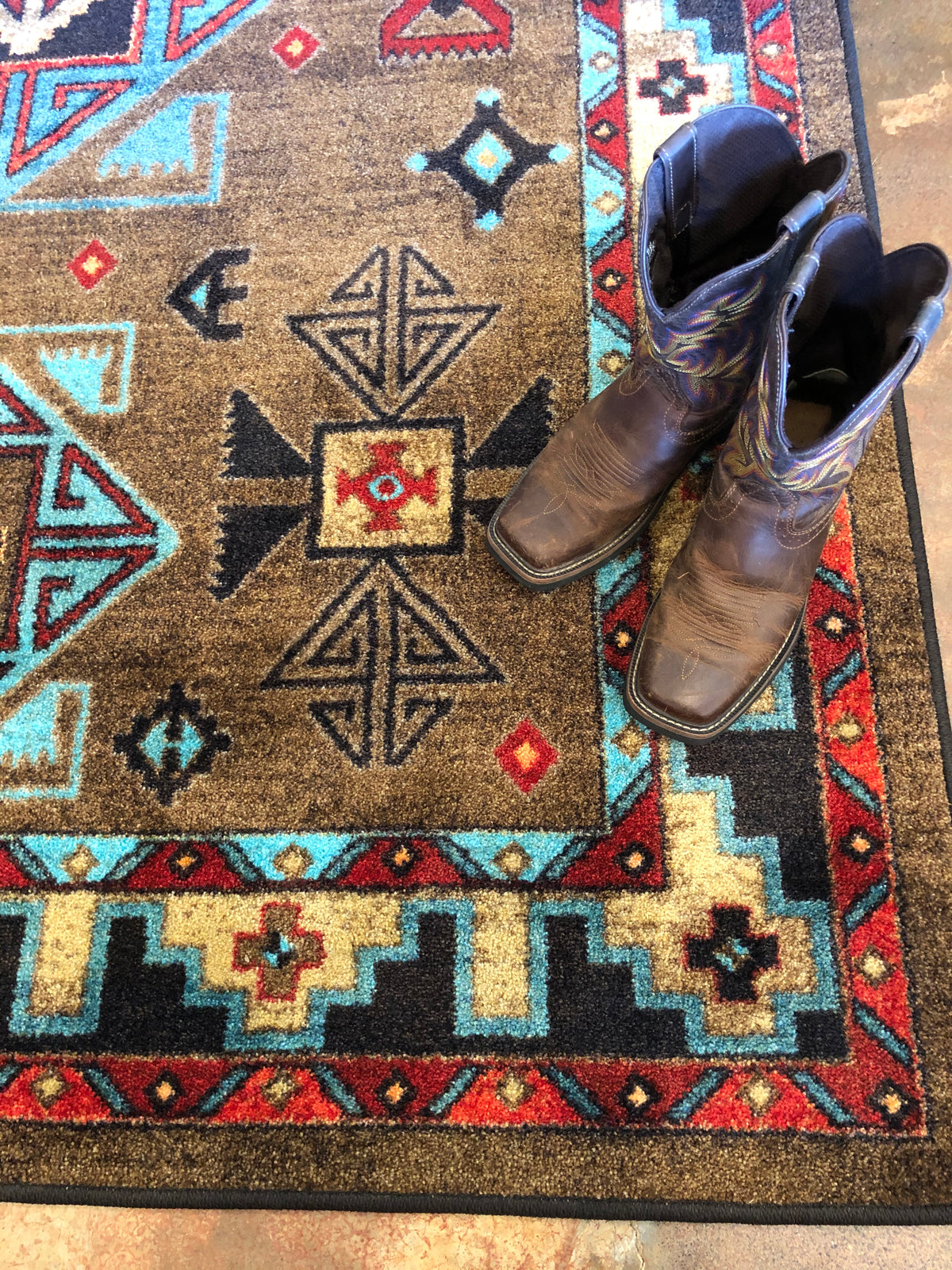 Image of an area rug, Desert Diamond OKA - Southwest