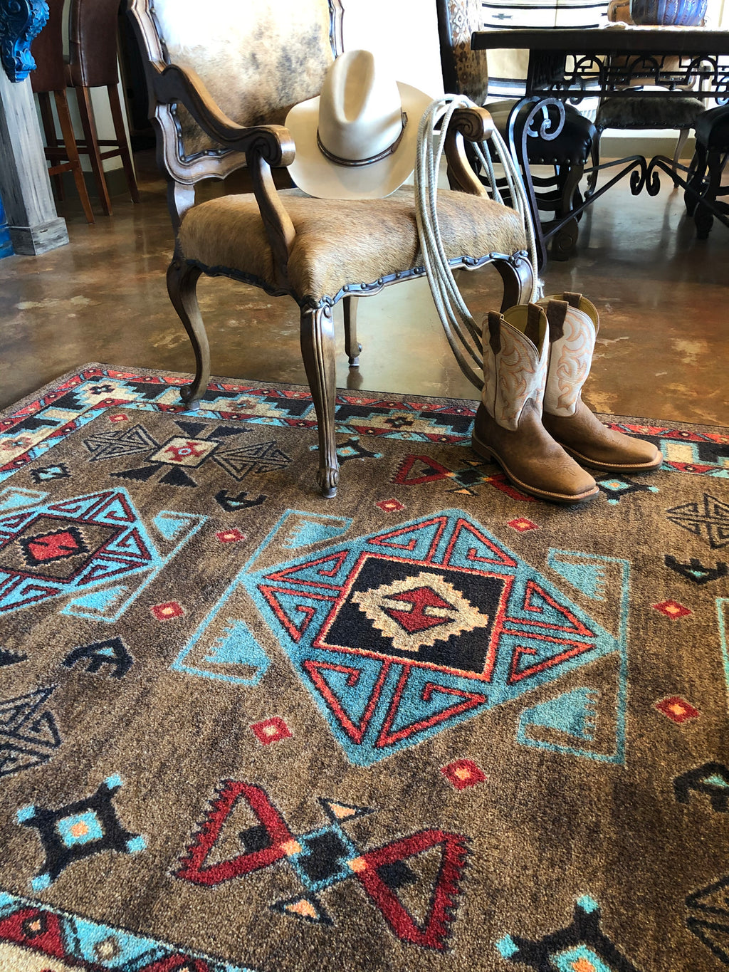 Image of an area rug, Desert Diamond OKA - Southwest