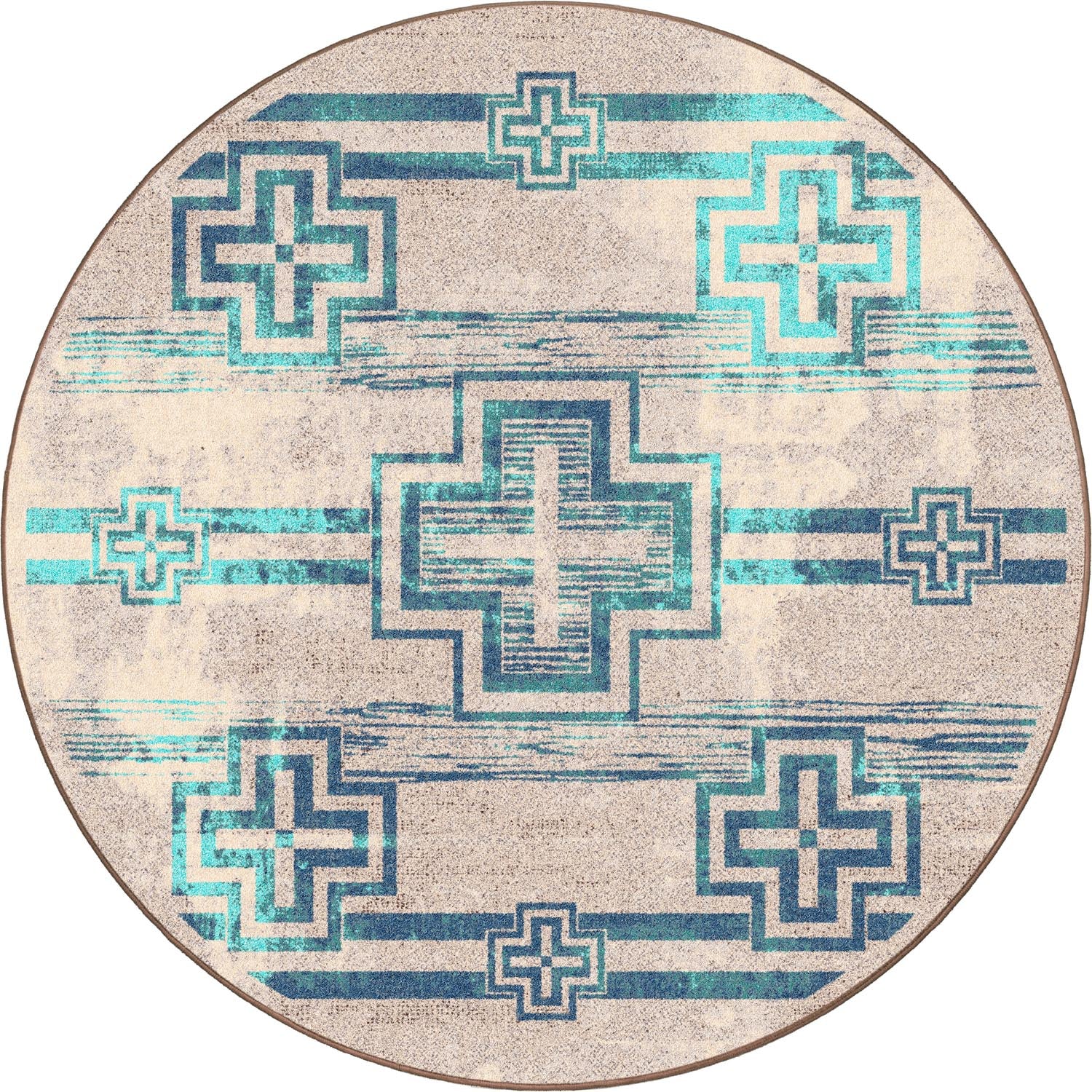 Image of an area rug, Distressed Bounty - Glacier