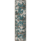 Image of an area rug, Distressed Fresco - Turquoise