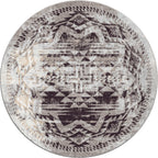 Image of an area rug, Distressed Rustic Cross - Sandstone