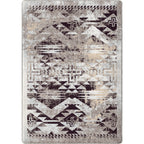 Image of an area rug, Distressed Rustic Cross - Sandstone