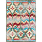 Image of an area rug, Shake Your Shawl - Distressed Bright