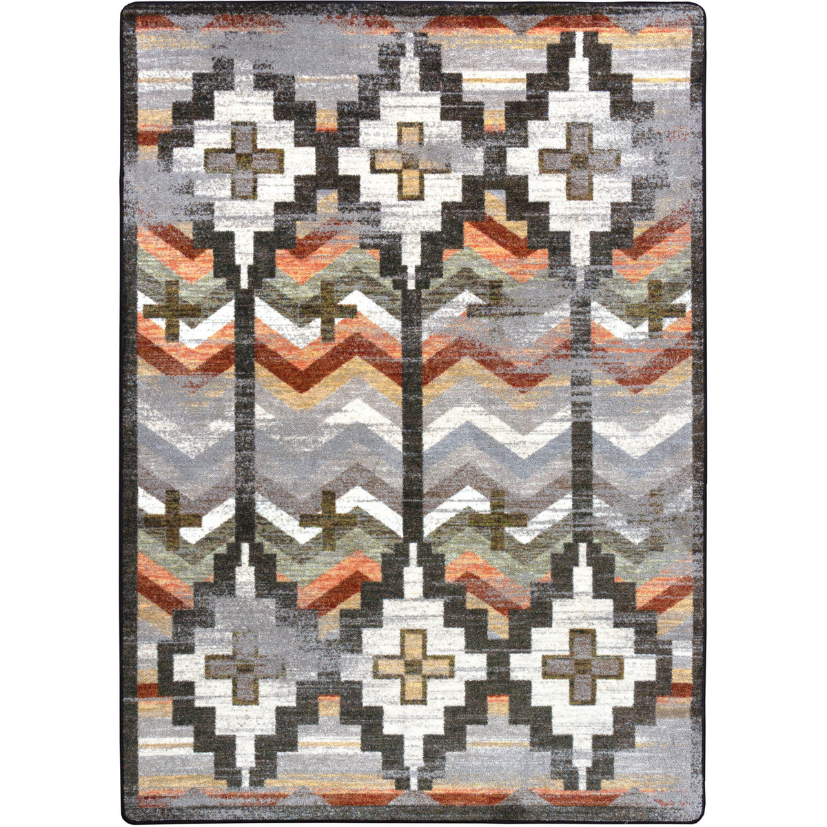 Image of an area rug, Shake Your Shawl - Distressed Harvest