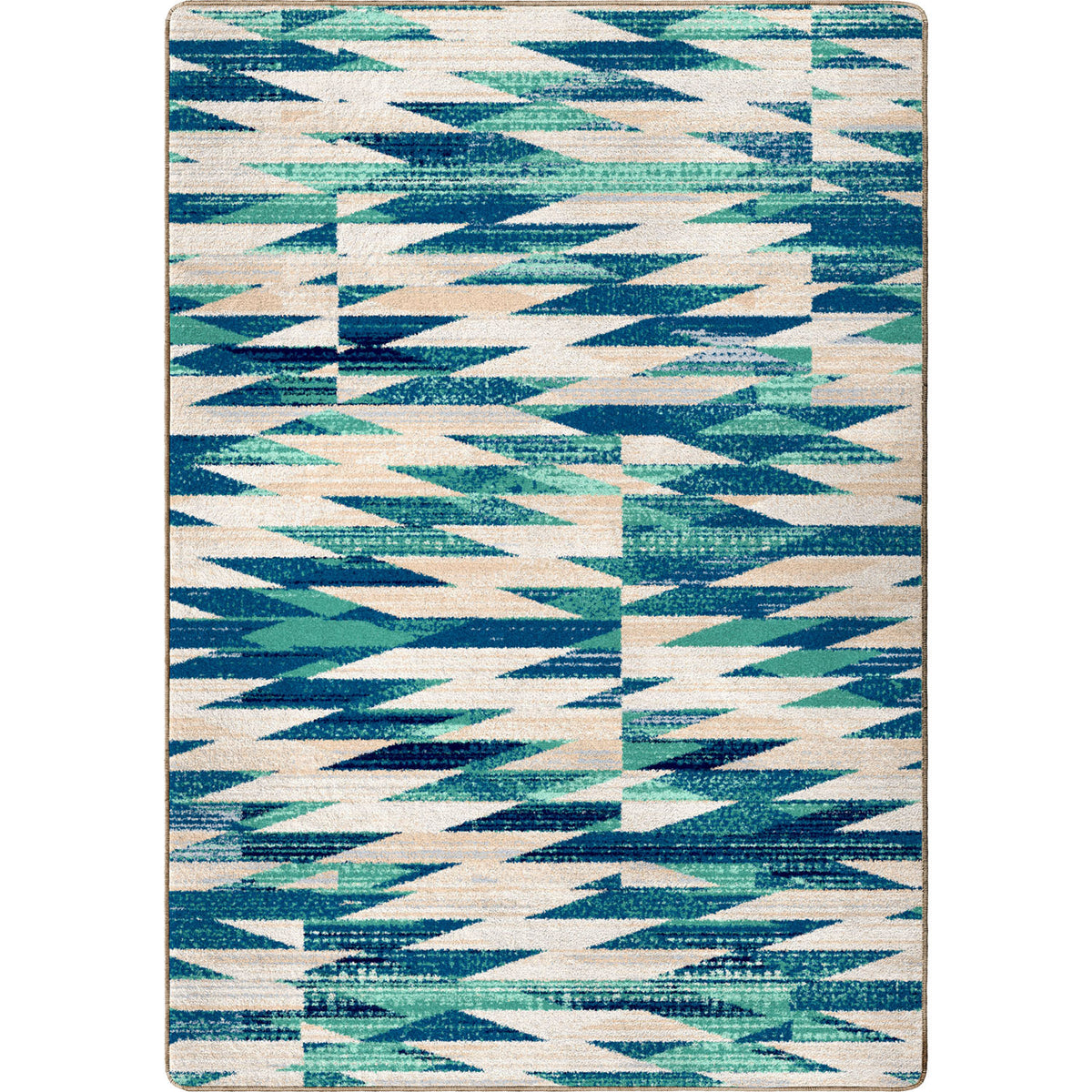 Image of an area rug, Drum Beat OKA - Earth