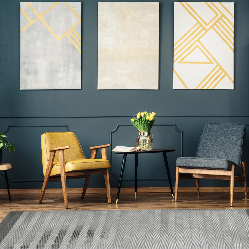 Everest Domino Gray Area Rug