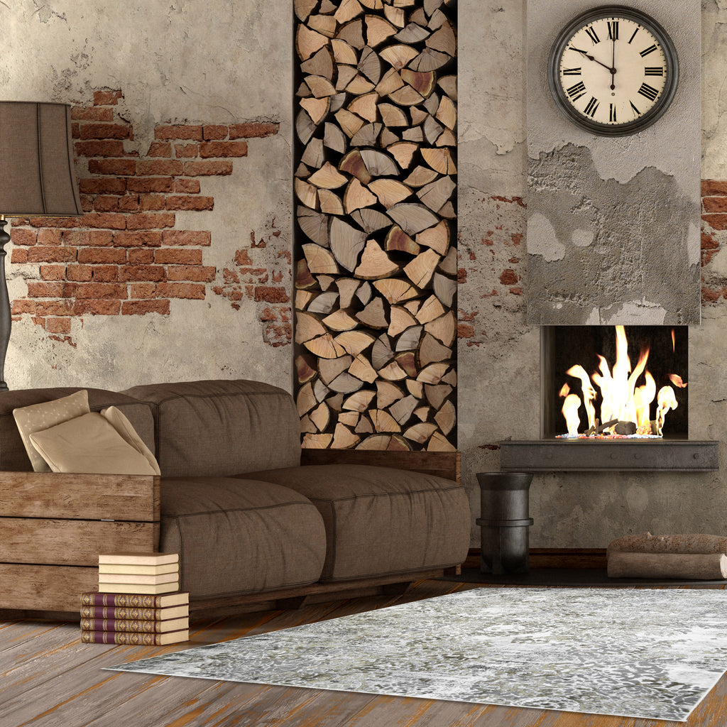 Everest Ironsides Gold Area Rug