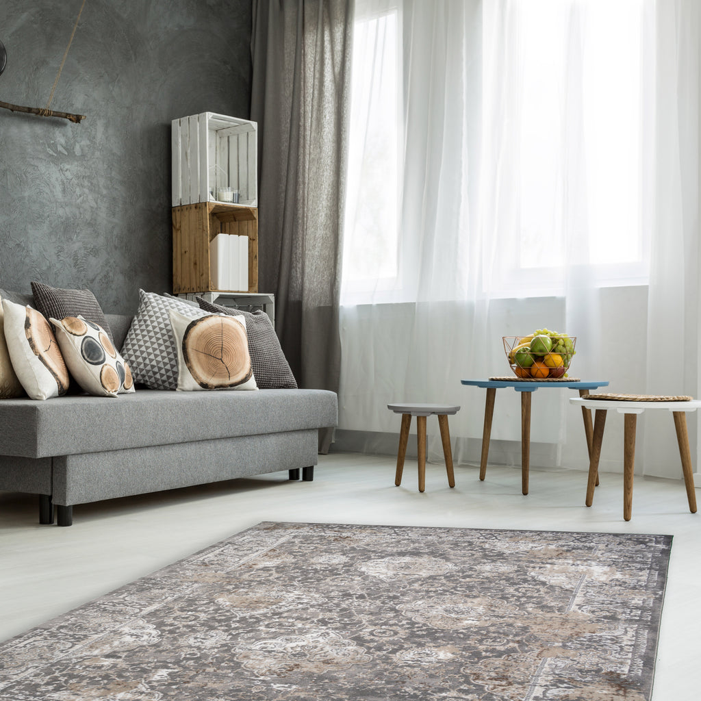 Everest Brooklyn Gray Area Rug