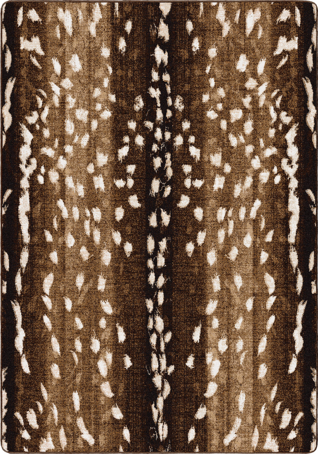 Image of an area rug, Mafaldi Axis Hide - Brown