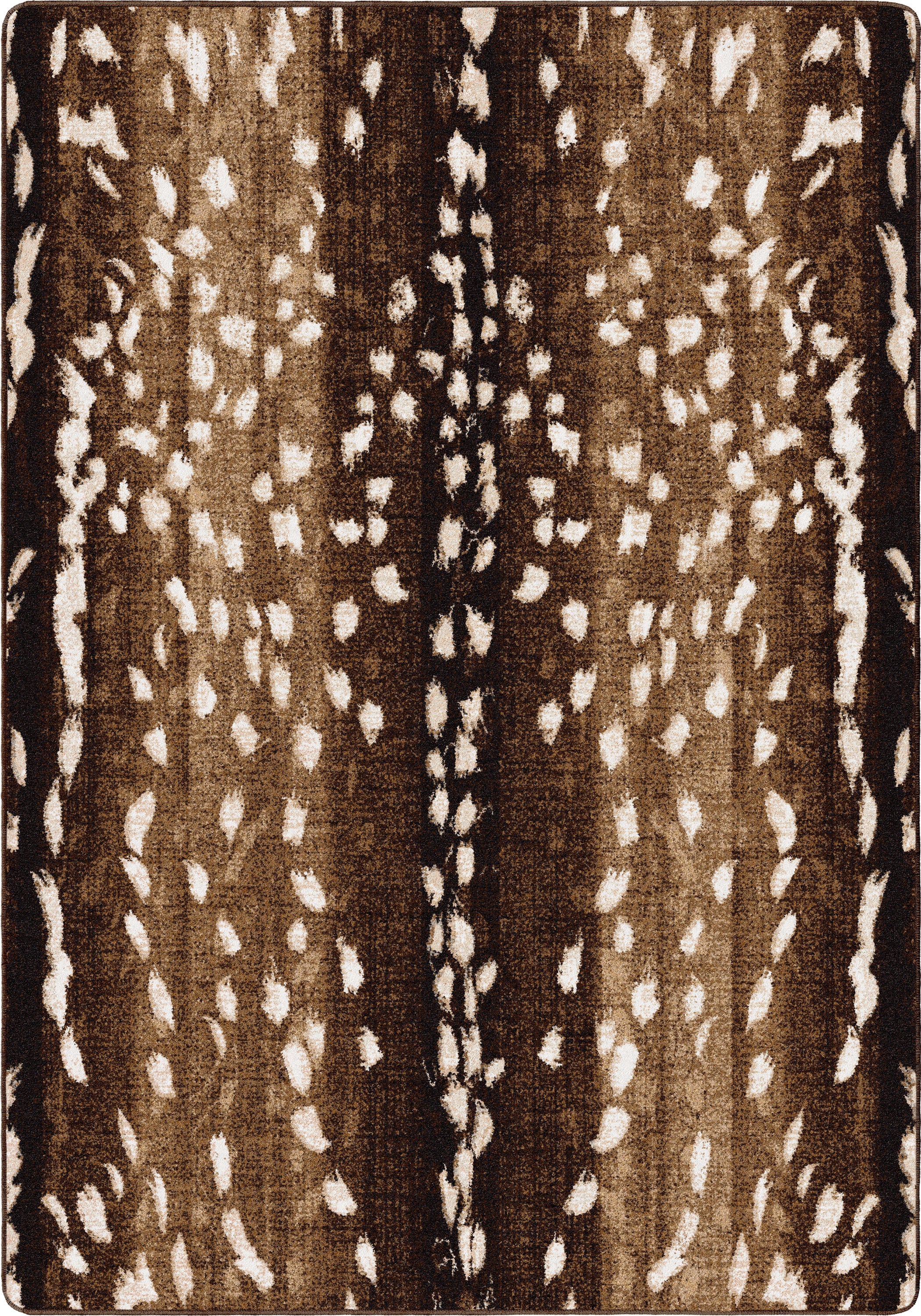 Image of an area rug, Mafaldi Axis Hide - Brown