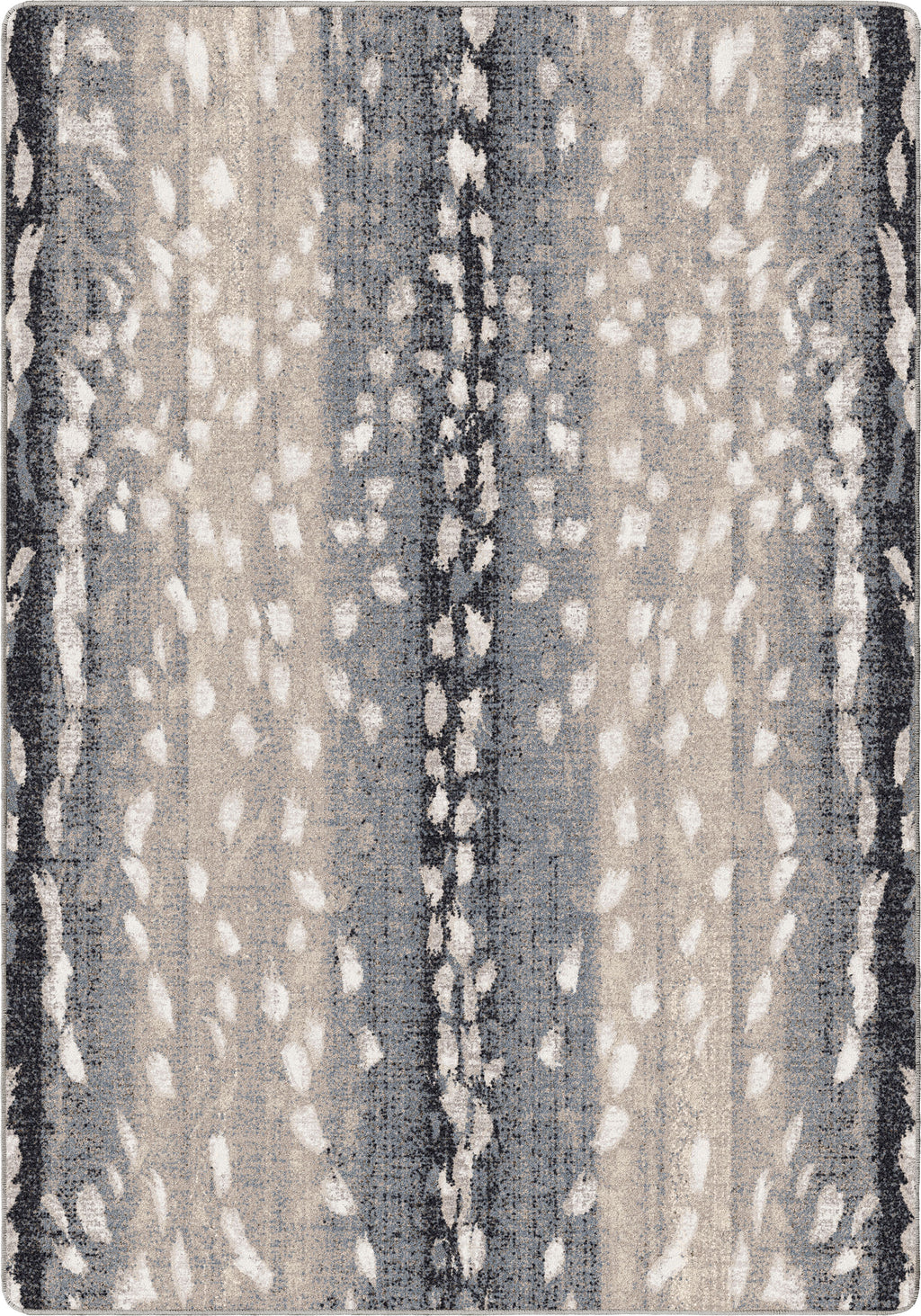 Image of an area rug, Mafaldi Axis Hide - Gray