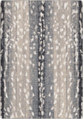 Image of an area rug, Mafaldi Axis Hide - Gray