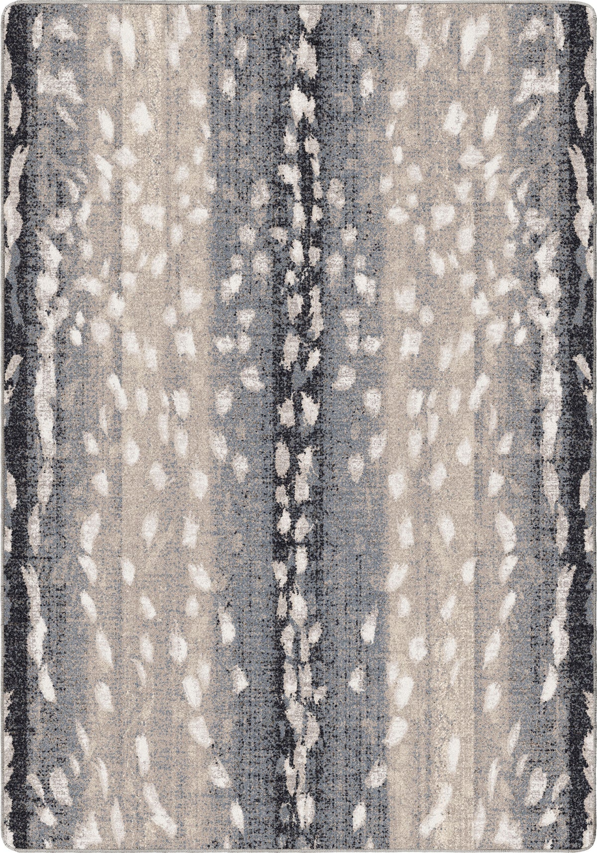 Image of an area rug, Mafaldi Axis Hide - Gray
