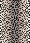 Image of an area rug, Mafaldi Snow Leopard - Silver