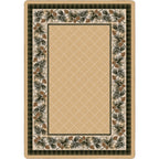 Image of an area rug, Evergreen - Light Maize