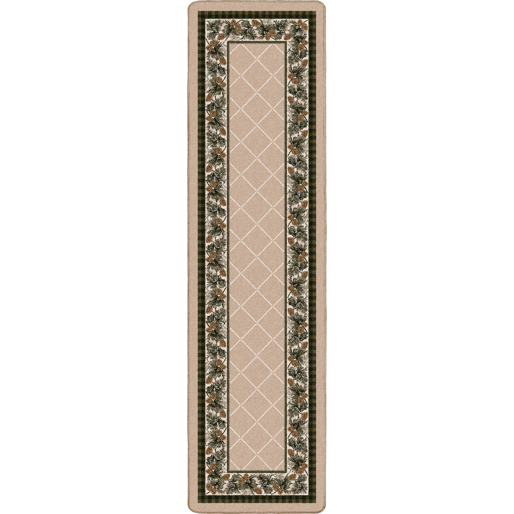 Image of an area rug, Evergreen - Lt. Sandstone