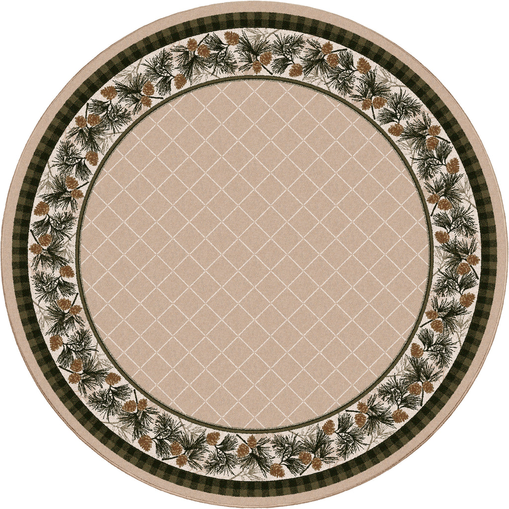 Image of an area rug, Evergreen - Lt. Sandstone