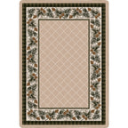 Image of an area rug, Evergreen - Lt. Sandstone