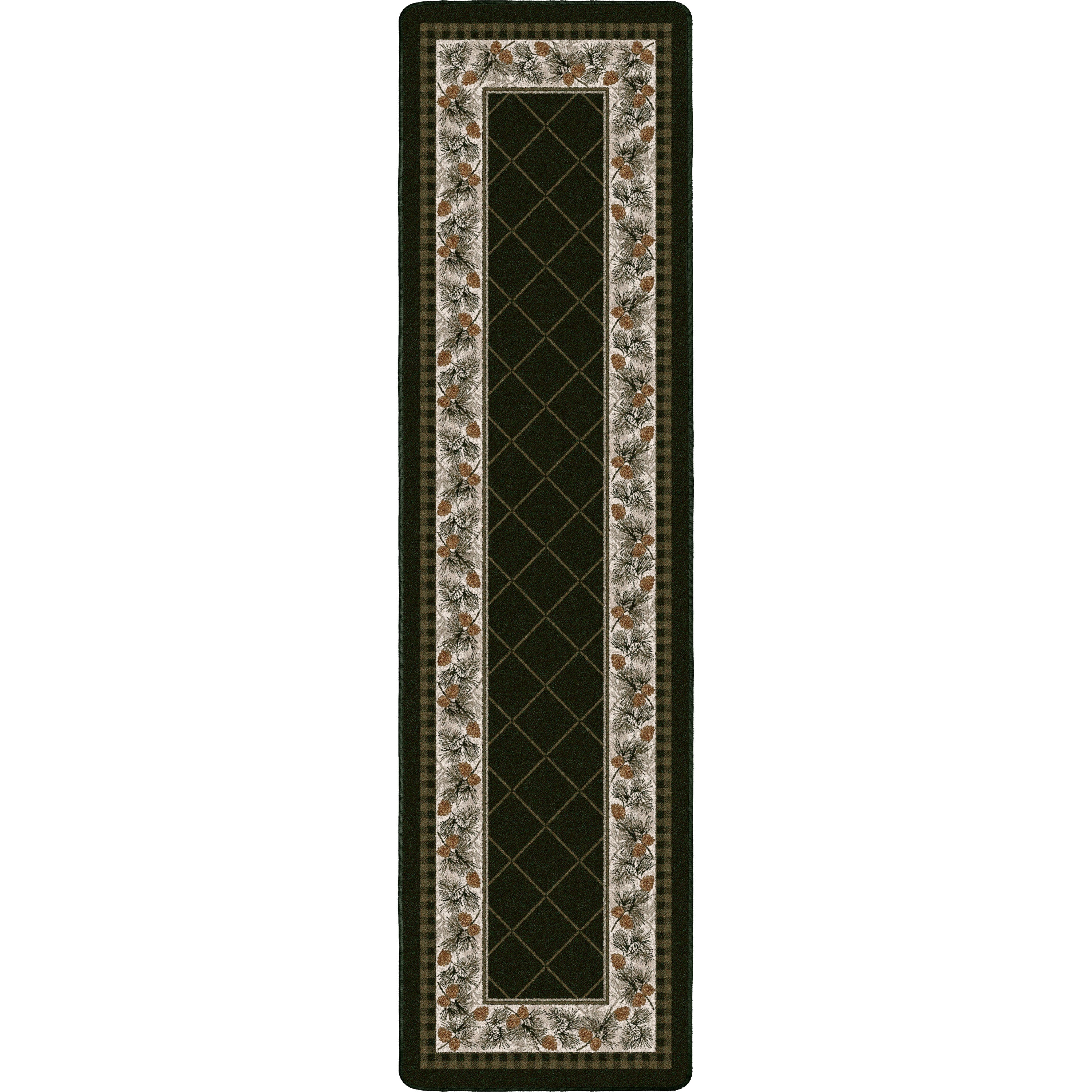Image of an area rug, Evergreen - Pine