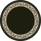 Image of an area rug, Evergreen - Pine