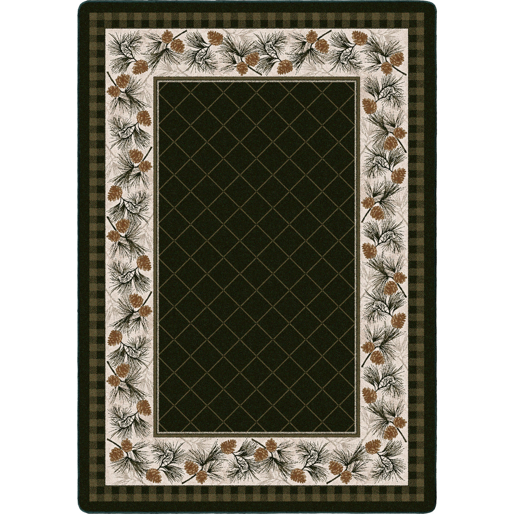 Image of an area rug, Evergreen - Pine