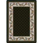Image of an area rug, Evergreen - Pine