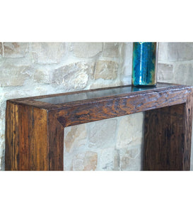 Reclaimed Wood Beam Credenza